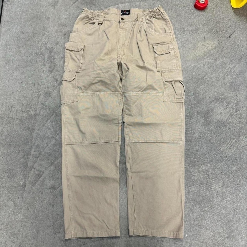 Woolrich Elite Series Tactical Pants Utility Multi Pocket Elastic Waistband XL